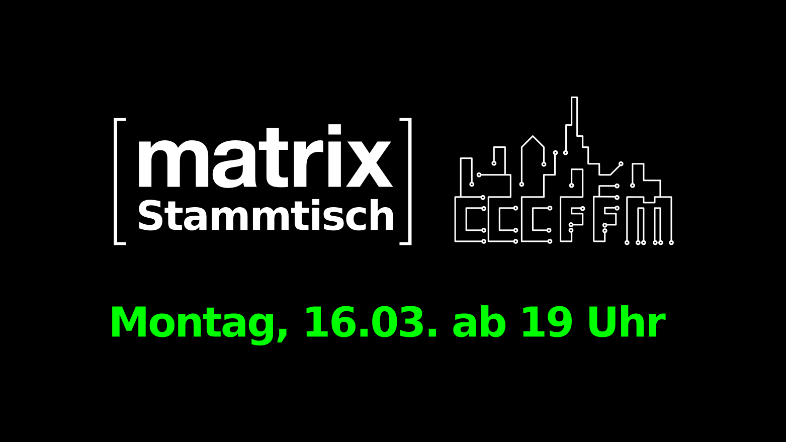 Mo., 16.03. ab 19 Uhr – Matrix Stammtisch